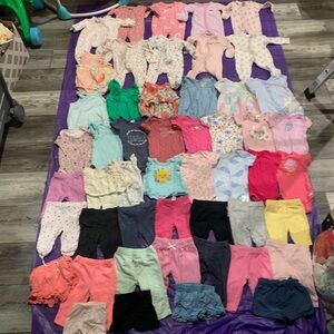 Carter's Assorted Baby Clothing Set - Pink, Blue, Green, Red